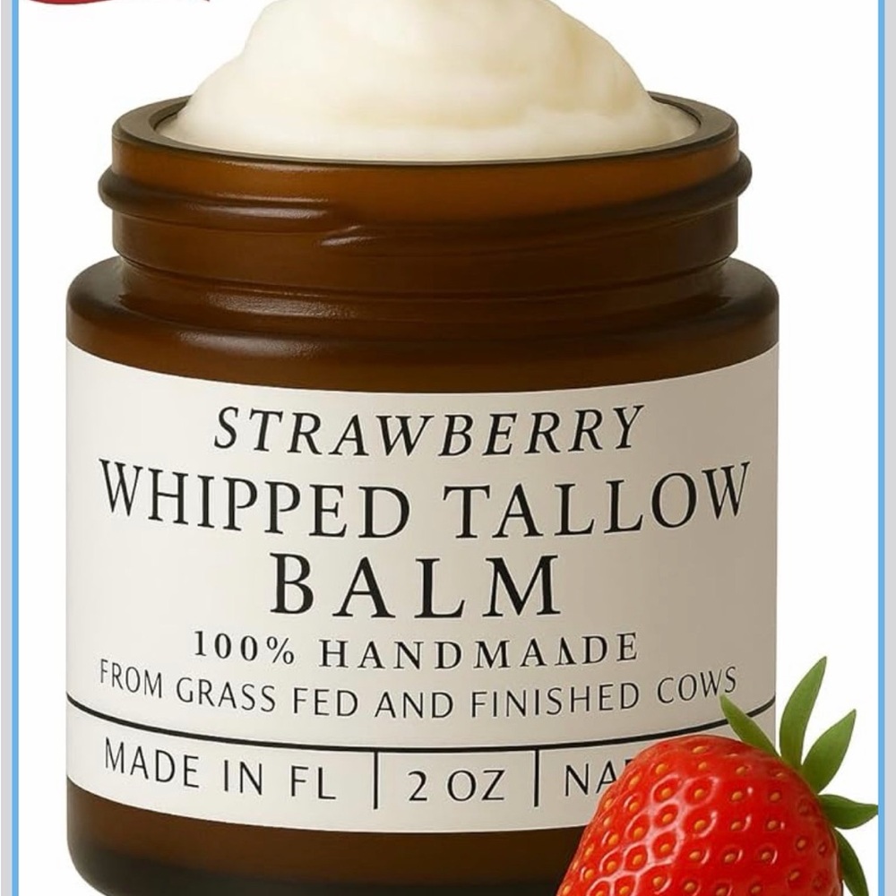 Strawberry Whipped Tallow Balm